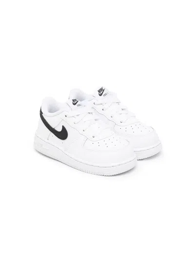 Nike Kids' Air Force 1 Low Top Sneakers In White