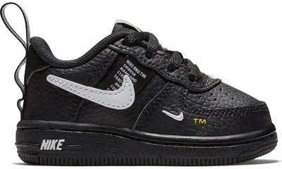 Pre-owned Nike Air Force 1 Low Utility Sneakers In Black/white