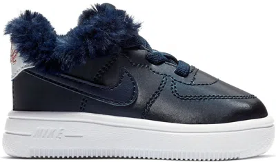 Pre-owned Nike Air Force 1 Low Valentine's Day (2019) Sneakers In Obsidian/white