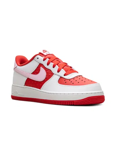 Nike Kids' Air Force 1 Low "valentine's Day" Sneakers In White