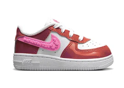 Pre-owned Nike Air Force 1 Low Valentineâs Day (2023) Sneakers In Picante Red/white In Multi