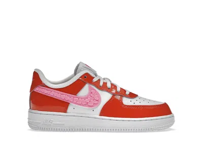 Pre-owned Nike Air Force 1 Low Valentineâs Day (2023) Sneakers In Picante Red/white