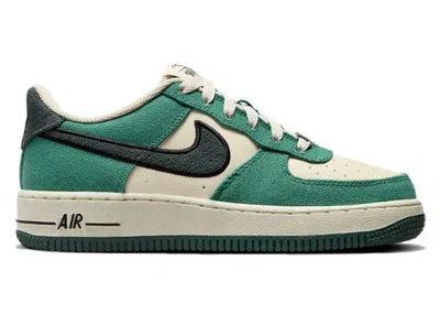 Pre-owned Nike Air Force 1 Low Vintage Green Sneakers In Coconut Milk/bicoastal/gum Dark Brown In Multi