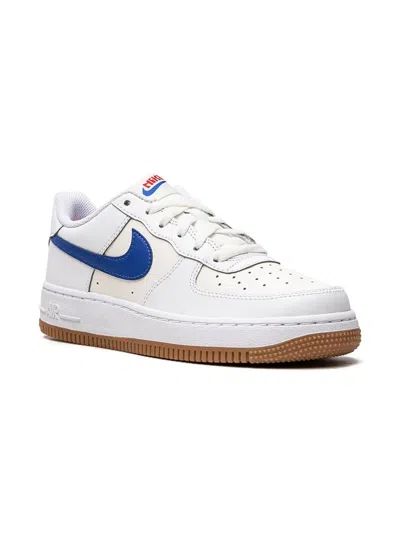 Nike Kids' Air Force 1 Low "white Game Royal" Sneakers