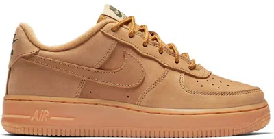 Pre-owned Nike Air Force 1 Low Winter Sneakers In Flax/outdoor Green