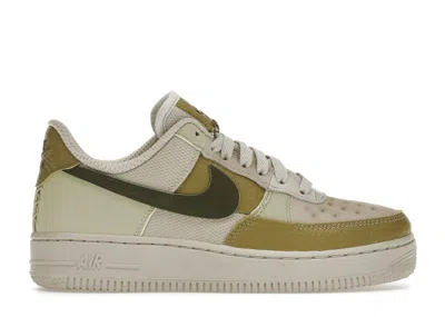 Pre-owned Nike Air Force 1 Low (women's) Sneakers In Light Bone/rough Green/olive Aura