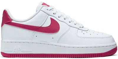Pre-owned Nike Air Force 1 Low (women's) Sneakers In White/wild Cherry