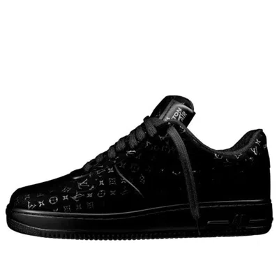Nike Air Force 1 Low X Louis Vuitton Shoes 'black Anthracite'