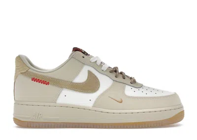 Pre-owned Nike Air Force 1 Low Year Of The Snake (women's) Sneakers In Sail/team Gold/light Khaki