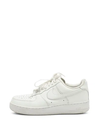 Pre-owned Nike Air Force 1 Low-top Sneakers In White