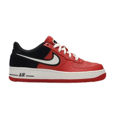 Pre-owned Nike Air Force 1 Lv8 1 Gs 'mystic Red Black' | Kid's Size 3.5