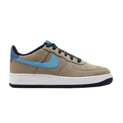 Pre-owned Nike Air Force 1 Lv8 2 Gs 'khaki' | Brown | Kid's Size 6.5