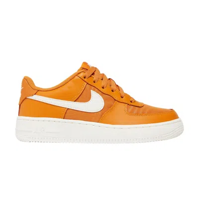 Pre-owned Nike Air Force 1 Lv8 2 Gs 'monarch Canvas' | Orange | Kid's Size 7