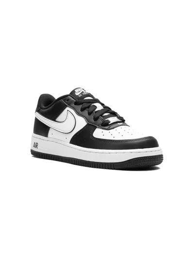 Nike Kids' Air Force 1 Lv8 2 "panda" Sneakers In Black