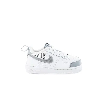 Pre-owned Nike Air Force 1 Lv8 2 Td 'white Wolf Grey' | Infant Size 10