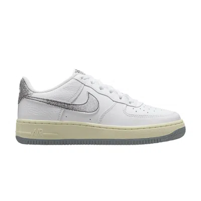 Pre-owned Nike Air Force 1 Lv8 3 Gs '50 Years Of Hip-hop' | White | Kid's Size 7