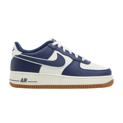 Pre-owned Nike Air Force 1 Lv8 3 Gs 'college Pack - Midnight Navy' | Blue | Kid's Size 5.5