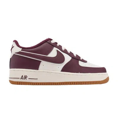 Pre-owned Nike Air Force 1 Lv8 3 Gs 'college Pack - Night Maroon' | Red | Kid's Size 7
