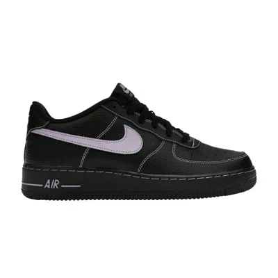 Pre-owned Nike Air Force 1 Lv8 4 Gs 'black Hydrangeas' | Kid's Size 1.5