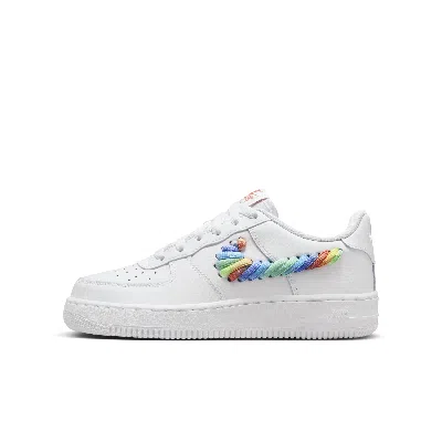 Nike Babies' Air Force 1 Lv8 Big Kids' Shoes In White