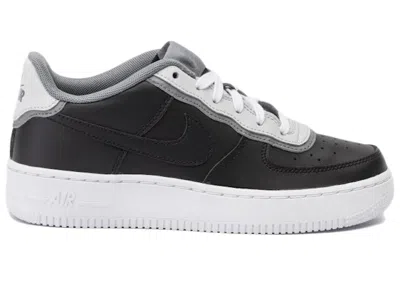 Pre-owned Nike Air Force 1 Lv8 Double Sneakers In Black/pure Platinum/cool Grey