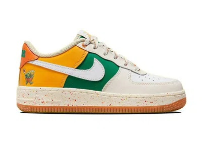 Pre-owned Nike Air Force 1 Lv8 Fruit Basket Sneakers In Sail/green/yellow