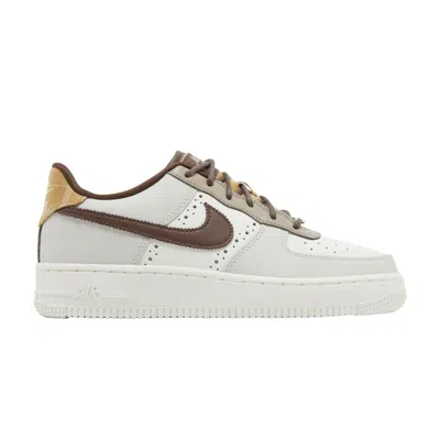 Pre-owned Nike Air Force 1 Lv8 Gs 'brogue' | Cream | Kid's Size 5.5