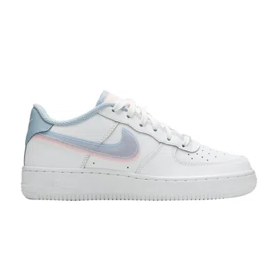 Pre-owned Nike Air Force 1 Lv8 Gs 'double Swoosh' | White | Kid's Size 6.5