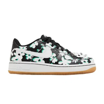 Pre-owned Nike Air Force 1 Lv8 Gs 'flower Power' | Black | Kid's Size 3