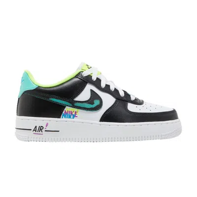 Pre-owned Nike Air Force 1 Lv8 Gs 'graffiti' | White | Kid's Size 7
