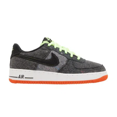 Pre-owned Nike Air Force 1 Lv8 Gs 'halloween - Spooktacular' | Black | Kid's Size 6