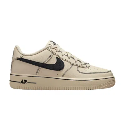 Pre-owned Nike Air Force 1 Lv8 ' Gs 'light Khaki Black' | Tan | Kid's Size 4.5