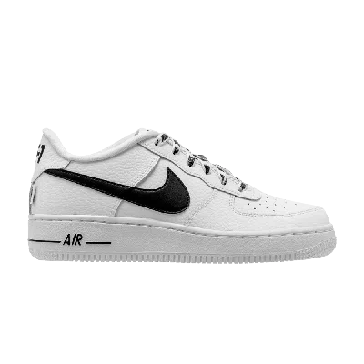 Pre-owned Nike Air Force 1 Lv8 Gs 'white Black'
