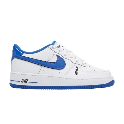 Pre-owned Nike Air Force 1 Lv8 Gs 'white Game Royal' | Kid's Size 4.5