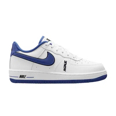 Pre-owned Nike Air Force 1 Lv8 Ps 'white Game Royal' | Kid's Size 11.5