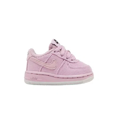 Pre-owned Nike Air Force 1 Lv8 Style Td 'light Arctic Pink' | Infant Size 4