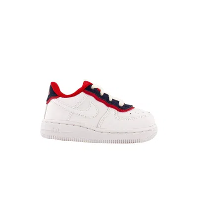 Pre-owned Nike Air Force 1 Lv8 Td 'double Layer - Obsidian Red' | White | Infant Size 4