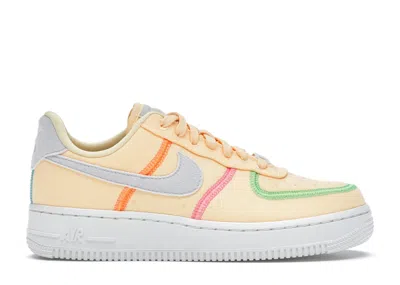 Pre-owned Nike Air Force 1 Lx (women's) Sneakers In Melon Tint/poison Green/pink Blast In Multi