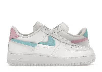 Pre-owned Nike Air Force 1 Lxx Pink Aqua (women's) Sneakers In White/pink Rise/bleached Aqua