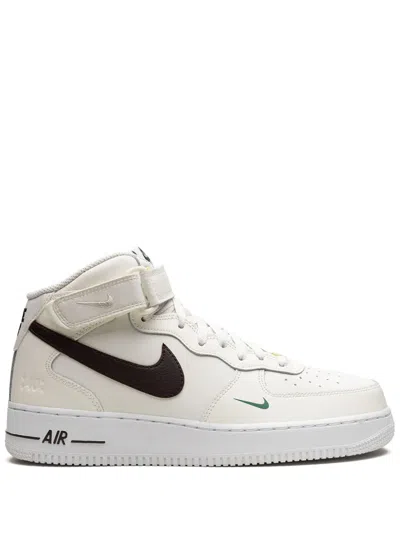 Nike Air Force 1 Mid '07 Lv8 "40th Anniversary" Sneakers In White
