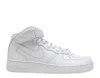 Nike Air Force 1 High '07 Cw2290-111 Men's White Leather Sneaker Shoes Opp76 In White