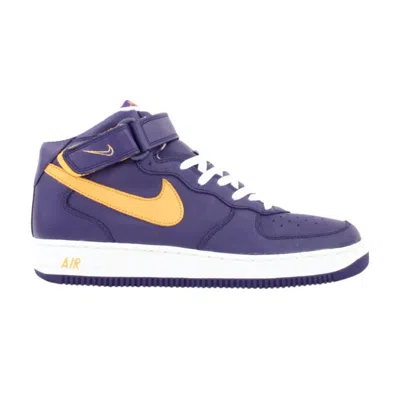 Pre-owned Nike Air Force 1 Mid 'greek' | Purple | Men's Size 13