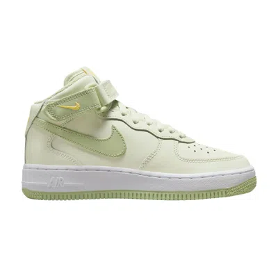 Pre-owned Nike Air Force 1 Mid Le Gs 'sea Glass Honeydew' | Cream | Kid's Size 5.5 In White