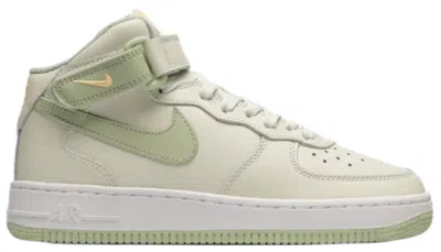 Pre-owned Nike Kids' Air Force 1 Mid Le Sea Glass Honeydew (gs) In Beige