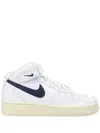 Nike Mid-top Sneakers With Perforated Toe Box In White