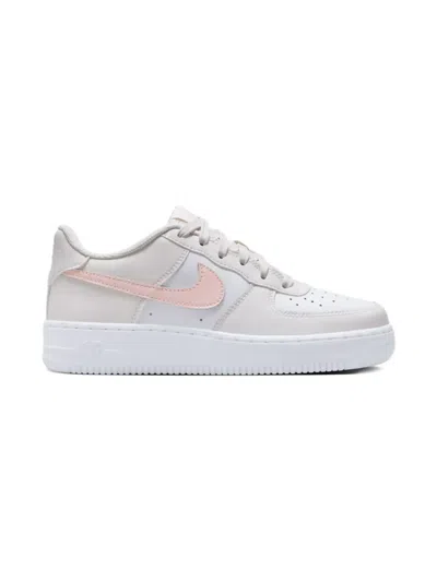 Nike Kids' Air Force 1 "phantom/echo Pink" Sneakers In White
