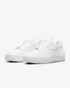 Nike Air Force 1 Plt. Af. Orm Dj9946-100 Sneaker Womens White Leather Shoes Nr7422 In White