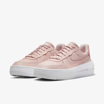 Nike Air Force 1 Plt. Af. Orm Dj9946-602 Sneakers Womens Us 5 Pink Leather Eee4198