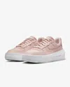 NIKE AIR FORCE 1 PLT. AF. ORM DJ9946-602 WOMEN'S PINK OXFORD/WHITE SHOES JAB16