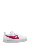 Nike Air Force 1 Plt.af.orm Sneaker In White/ Pink